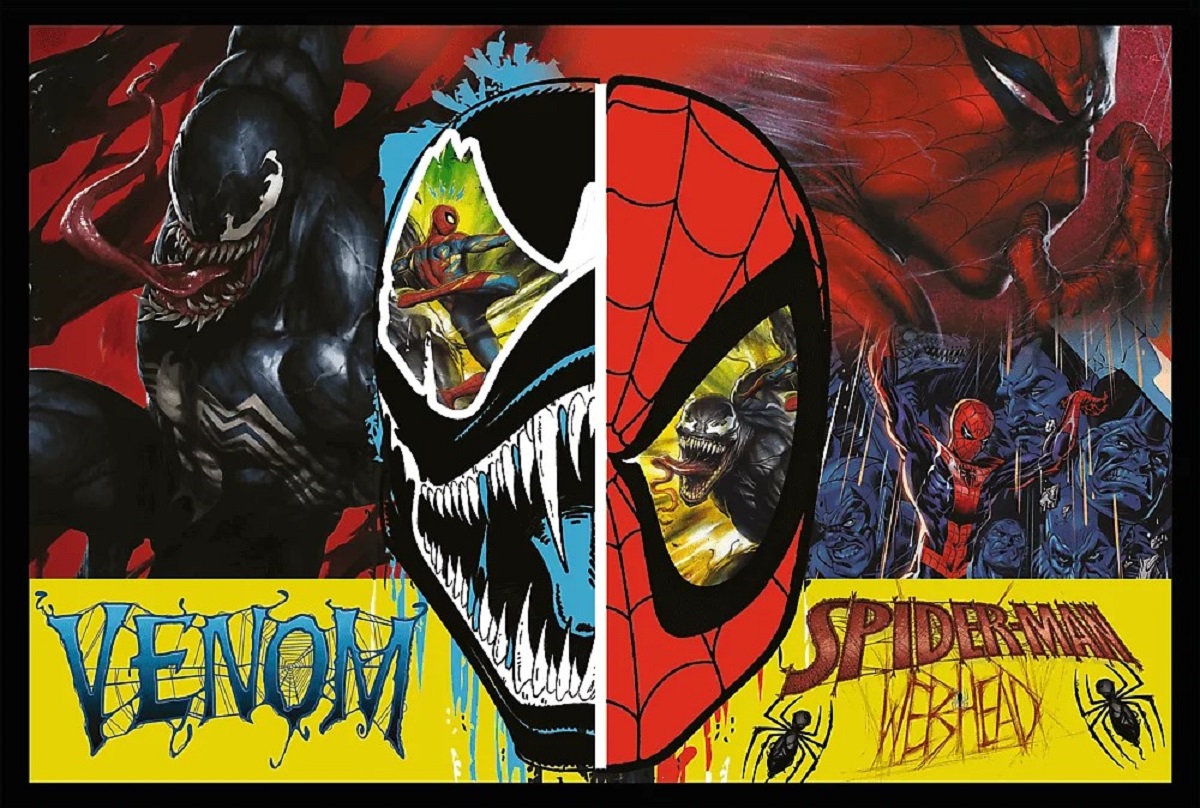 Puzzle 2 x 200: Spider-Man. Zi si Noapte