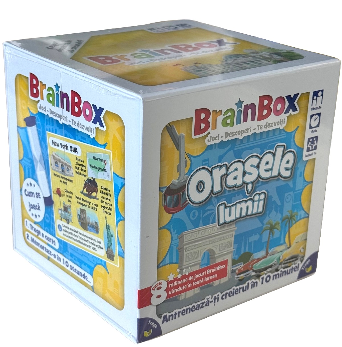Joc educativ: Brainbox. Orasele lumii