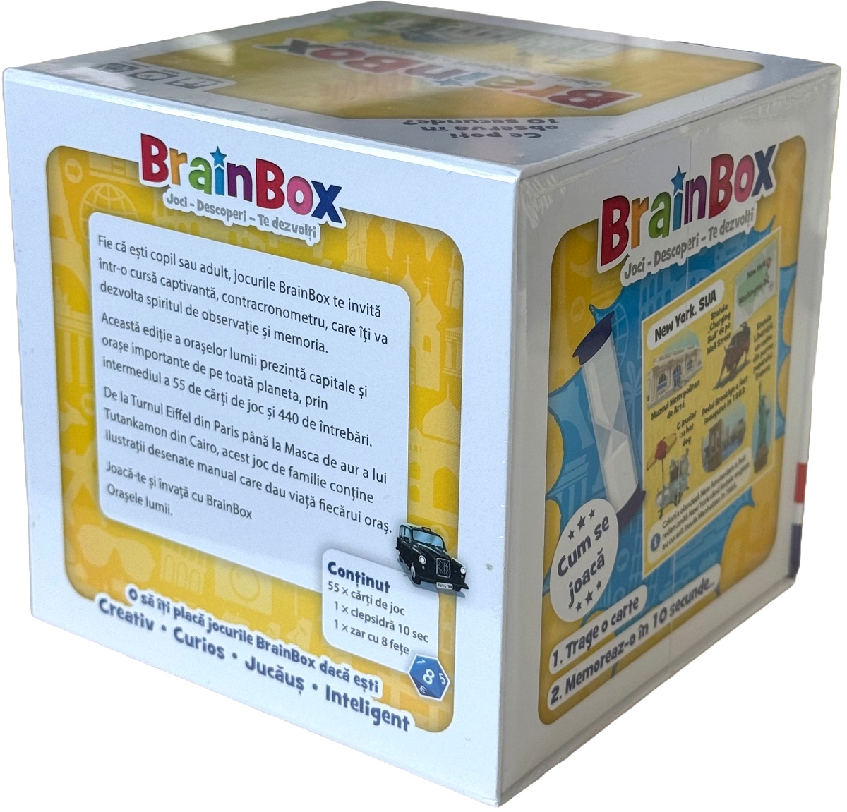 Joc educativ: Brainbox. Orasele lumii