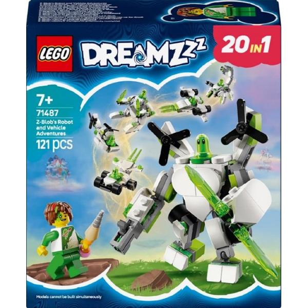 Lego Dreamz. Aventurile cu roboti si vehicule ale lui Z-Blob