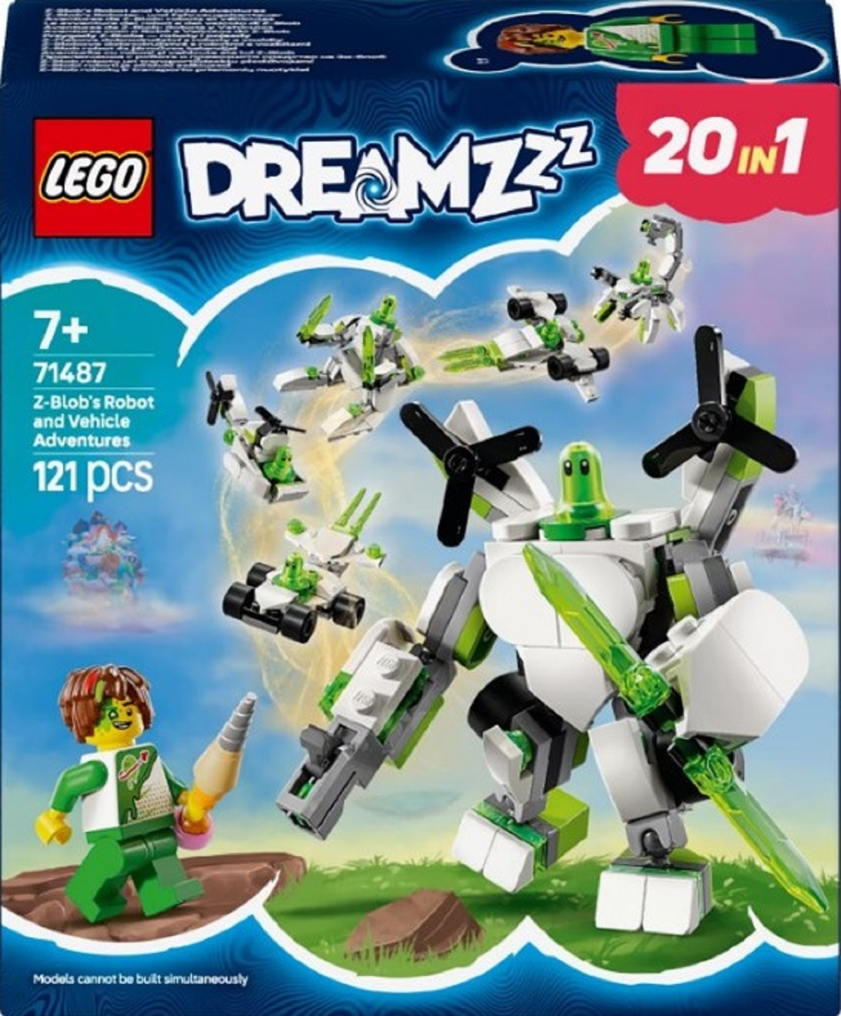 Lego Dreamz. Aventurile cu roboti si vehicule ale lui Z-Blob