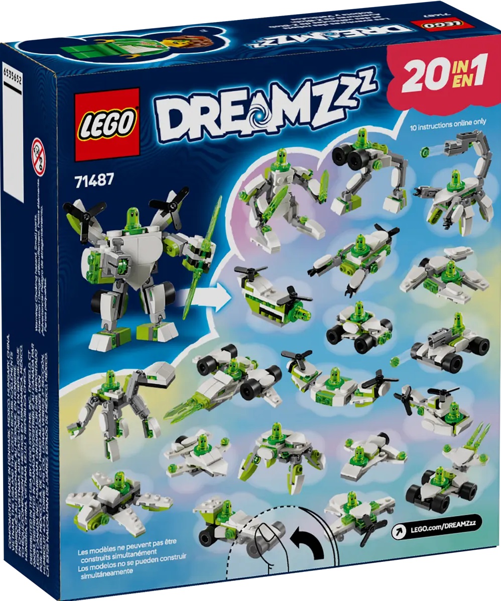 Lego Dreamz. Aventurile cu roboti si vehicule ale lui Z-Blob