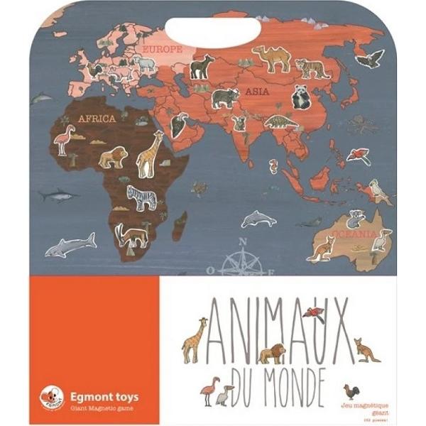 Animalele lumii. Set magnetic