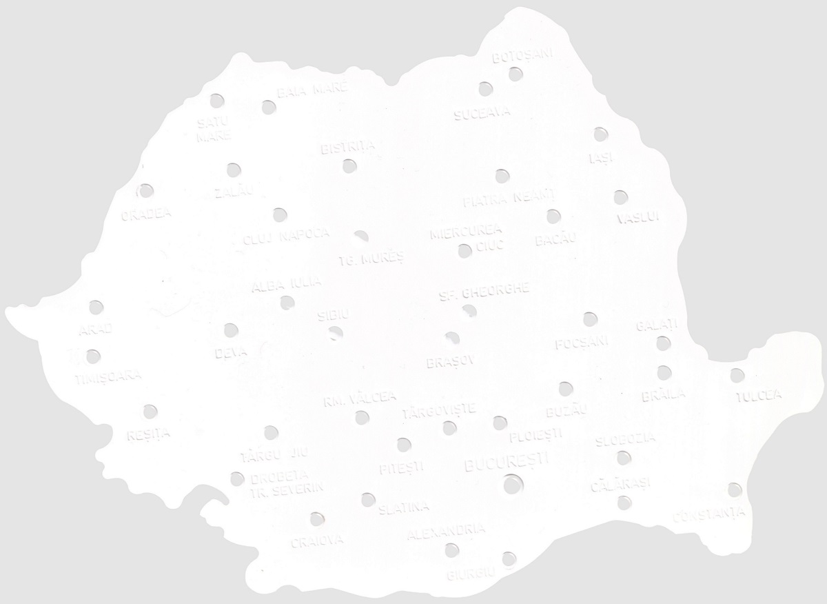 Imaginea produsului 'Șablon. Harta României'