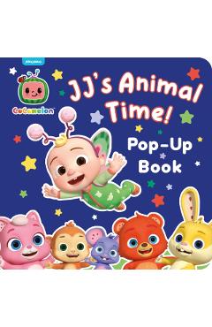 Coperta cărții 'CoComelon: JJ’s Animal Time! Pop-Up Book -'
