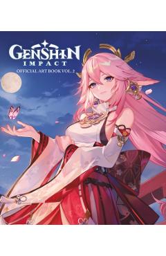Coperta cărții 'Genshin Impact: Official Art Book Vol. 2 -'