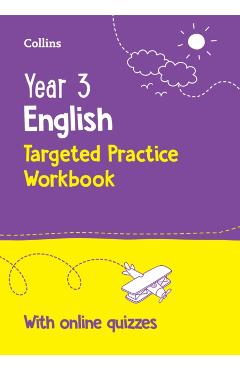 Coperta cărții 'Year 3 English Targeted Practice Workbook -'