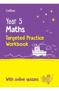Coperta cărții 'Year 5 Maths Targeted Practice Workbook -'
