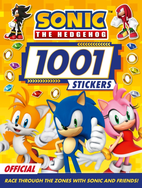 Sonic the Hedgehog 1001 Stickers - 