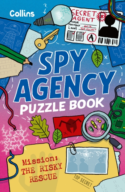 Spy Agency Puzzle Book – The Risky Rescue - 