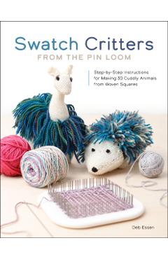 Poza produsului Swatch Critters from the Pin Loom - Deb Essen