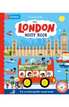 Coperta cărții 'London Noisy Book - Campbell Books'