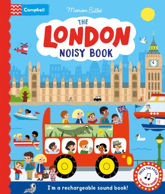 Coperta cărții 'London Noisy Book - Campbell Books'