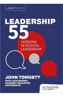 Coperta cărții 'Leadership 55 - John|kemper Tomsett'