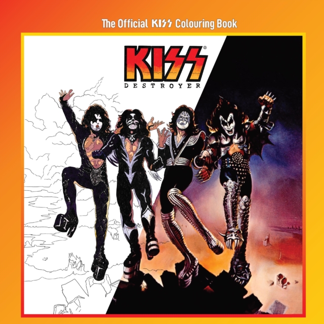 Official KISS Colouring Book - 