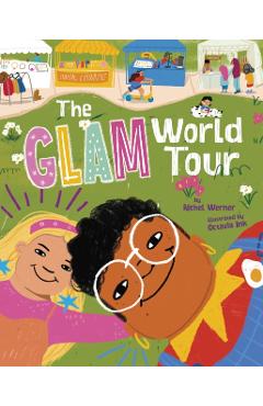 Coperta cărții 'Glam World Tour - Rachel Werner'