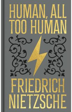 Coperta cărții 'Human, All Too Human - Frederich Nietzsche'