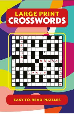 Poza produsului Large Print Crosswords - Eric Saunders