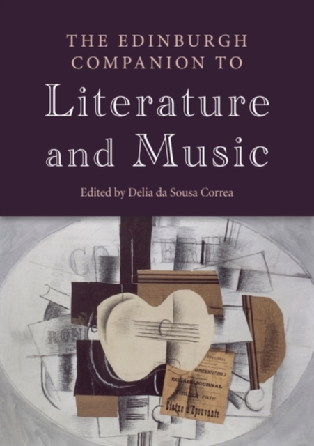 Coperta cărții 'Edinburgh Companion to Literature and Music -'