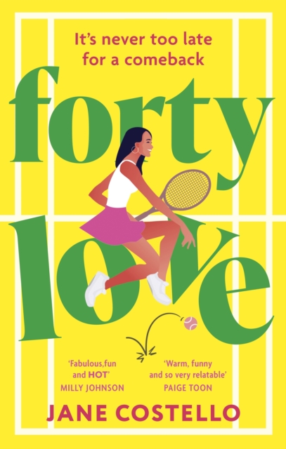 Coperta cărții 'Forty Love - Jane Costello'