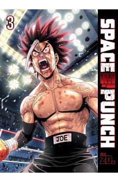 Coperta cărții 'Space Punch Volume 3 -'