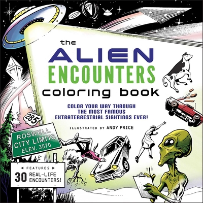 Alien Encounters Coloring Book -