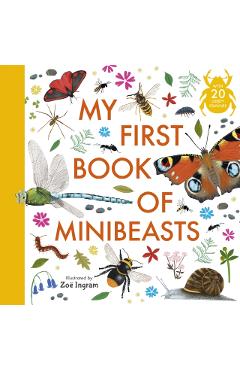 Coperta cărții 'My First Book of Minibeasts -'