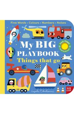 Coperta cărții 'My BIG Playbook: Things That Go -'