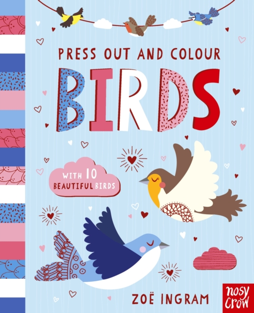 Press Out and Colour: Birds - 