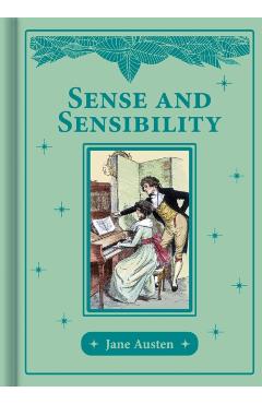 Coperta cărții 'Sense and Sensibility - Jane Austen'