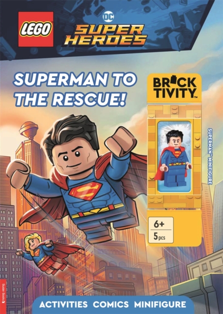 LEGO® DC Super Heroes: Superman to the Rescue Activity Book (with Superman™ minifigure) -