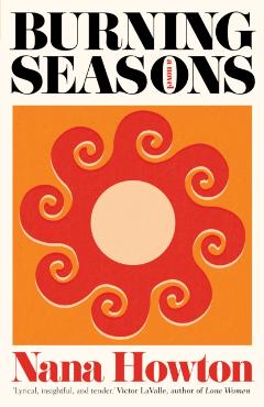 Coperta cărții 'Burning Seasons - Nana Howton'
