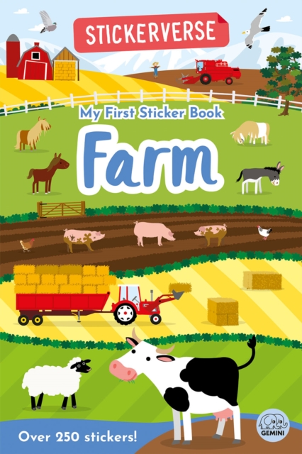 Stickerverse - My First Sticker Book Farm - Oakley Graham