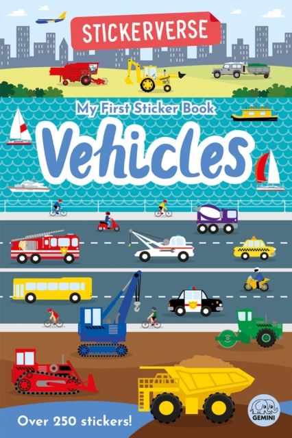Stickerverse - My First Sticker Book Vehicles - Oakley Graham