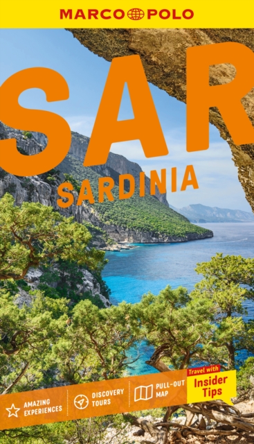 Sardinia Marco Polo Pocket Travel Guide - with pull out map - 