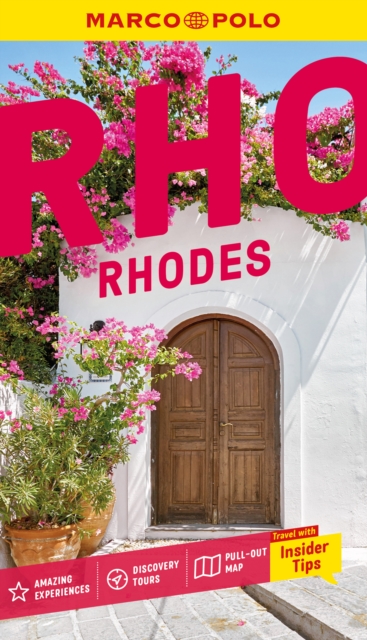 Rhodes Marco Polo Pocket Travel Guide - with pull out map - 