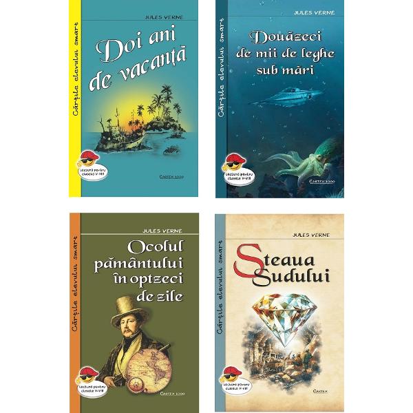Pachet 9 carti: Jules Verne