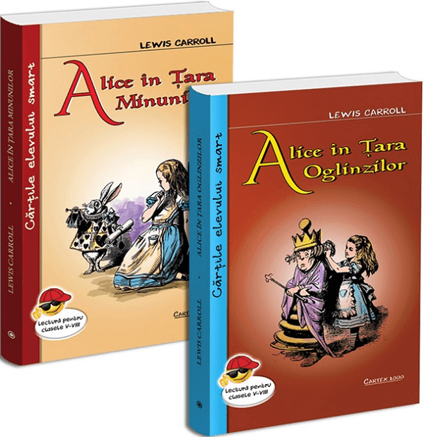 Pachet 2 carti: Lewis Carroll. Alice in Tara Minunilor + Alice in Tara Oglinzilor - Lewis Carroll