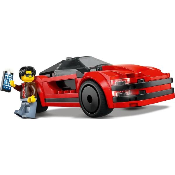 Lego City. Masina sport rosie