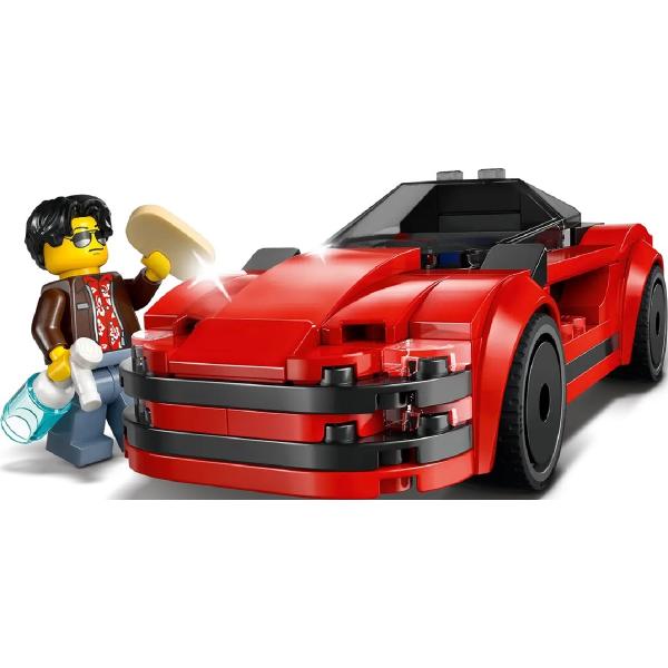 Lego City. Masina sport rosie