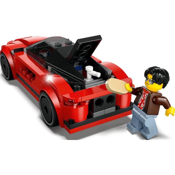 Lego City. Masina sport rosie