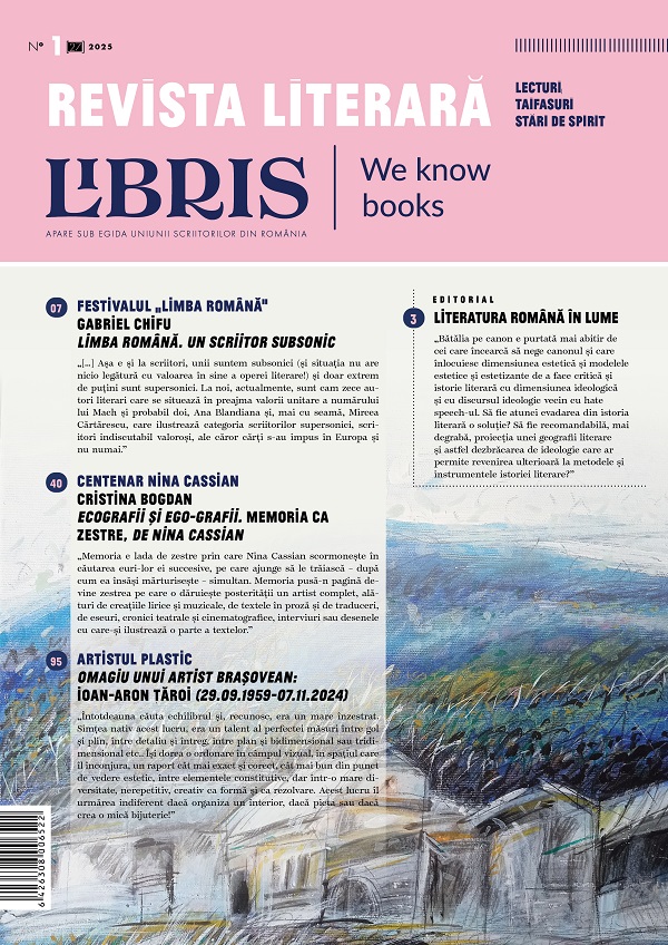 Revista Literara Libris Nr. 27 (1) Martie 2025