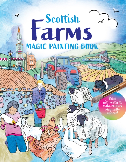 Coperta cărții 'Scottish Farm Magic Painting Book -'