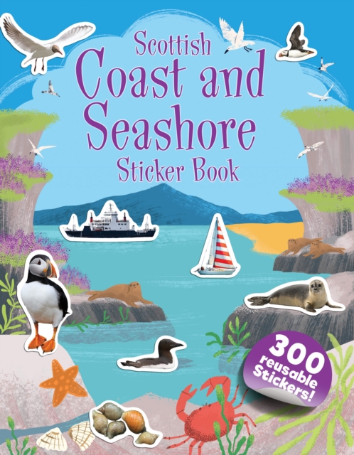 Scottish Coast and Seashore Sticker Book - 