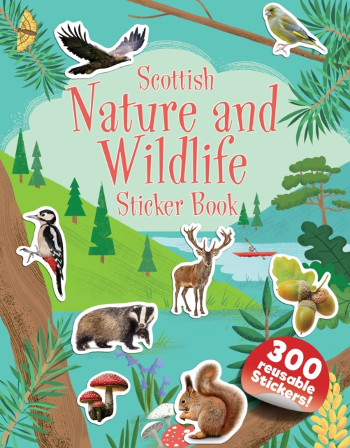 Scottish Nature and Wildlife Sticker Book - 
