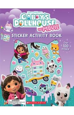 Gabby's Dollhouse: The Movie (Gabby's Dollhouse: Sticker Activity Book with Shiny Stickers) - Mel Maxwell