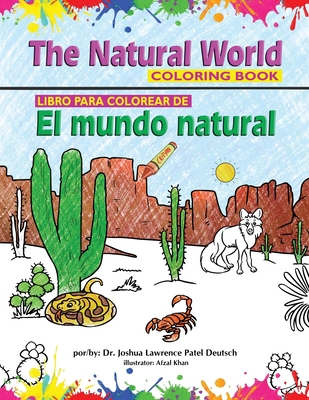 Libro para colorear de El mundo natural The natural world coloring book - Joshua Lawrence Patel Deutsch