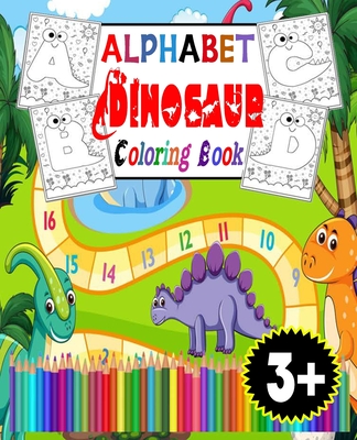 Alphabet Dinosaur Coloring Book: Age 3+ - Truereview Publications