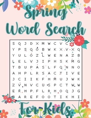 Spring Word Search For Kids: Hello Spring Word Search Puzzle Book Gift for Spring Season Lover - Word Search Place