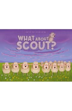 Coperta cărții 'What about Scout? - Guido Van Genechten'